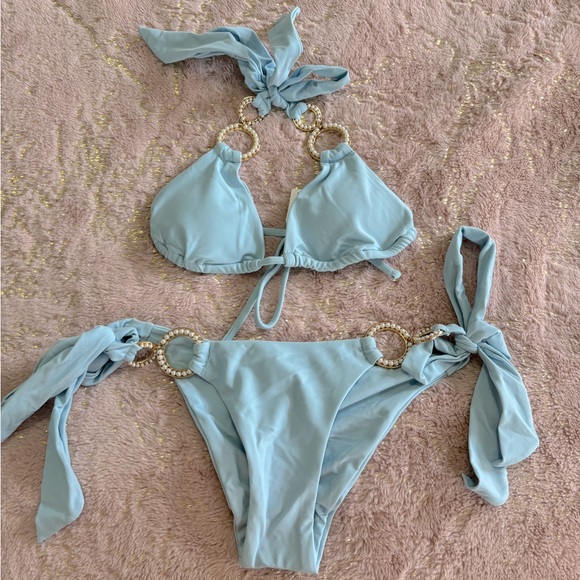 BAHIMI light blue bikini set - Picture 4 of 7